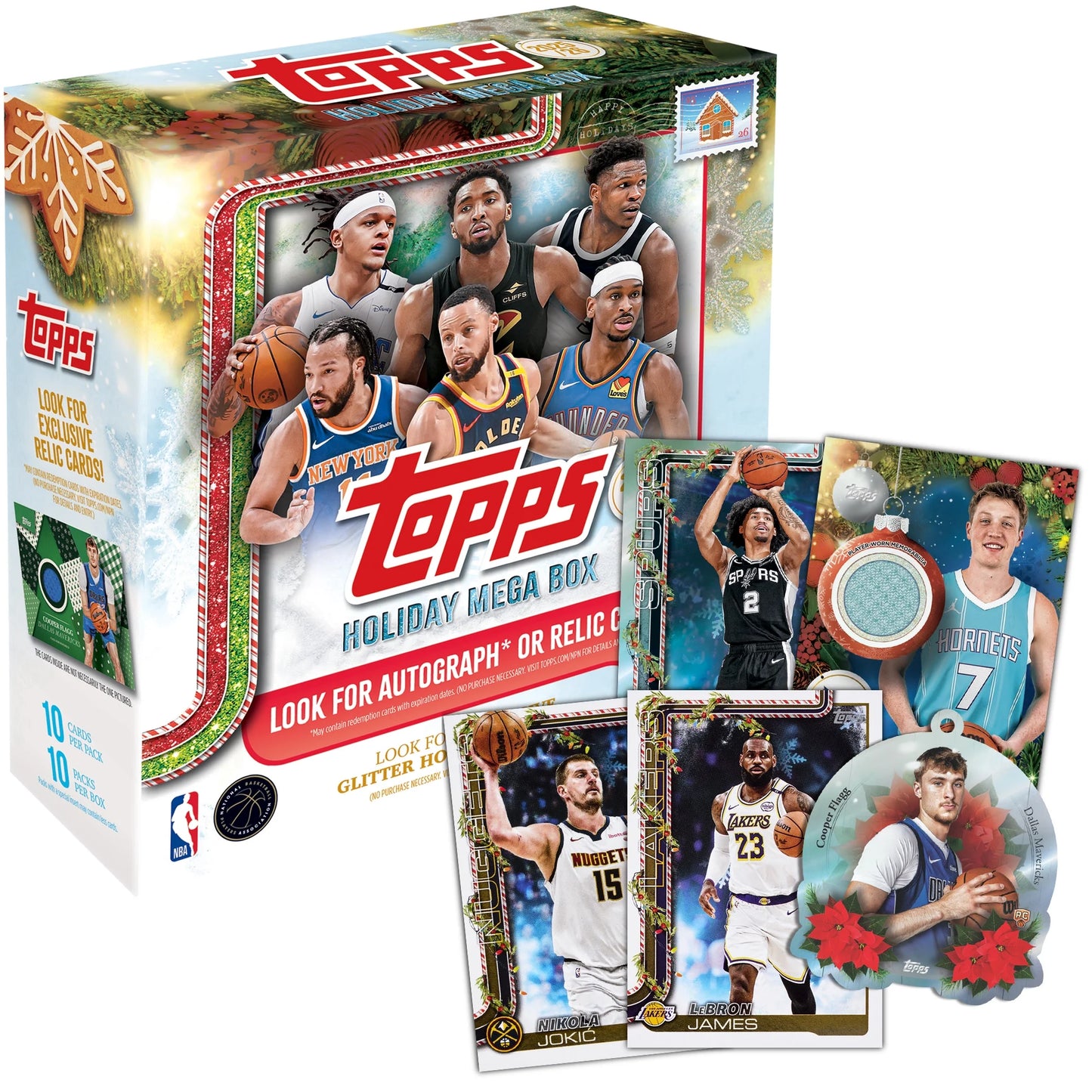 2025-26  Holiday Basketball - Factory Sealed - Mega Box
