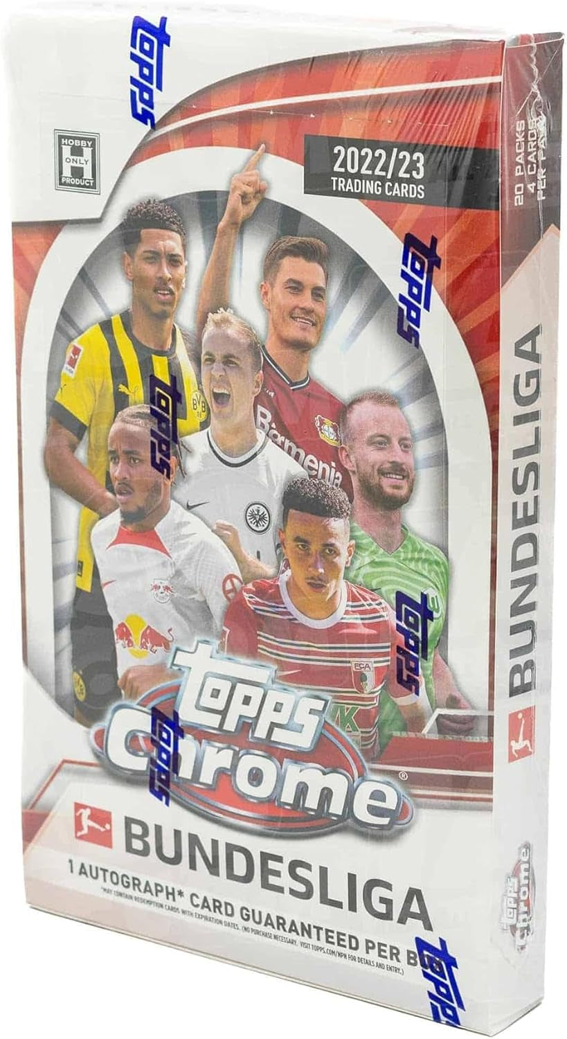 2022/23  Bundesliga Futbol Soccer Trading Cards Hobby Box