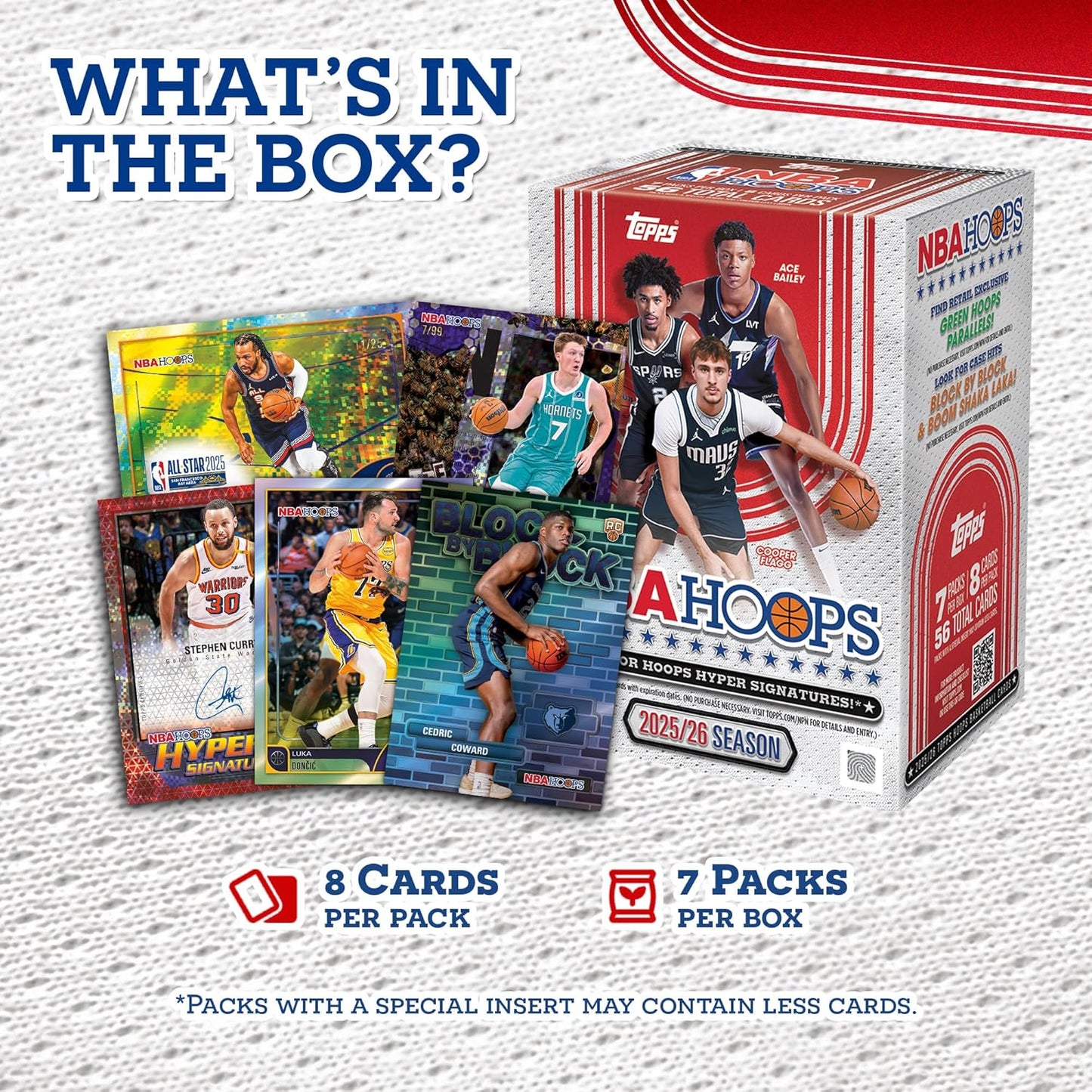 2025-26  Hoops Basketball - Factory Sealed - Value Box