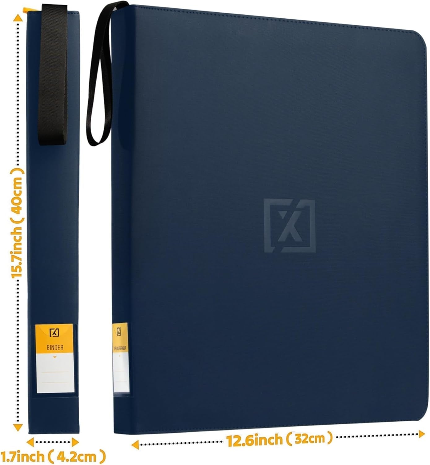 Top Load Card Binder - Compatible with Top-Loading Card Cases - Fits 252 | 20 Premium Loaders Included | 9-Pocket Ringless Double-Sided Pages | Storage for TCG & Sports Cards