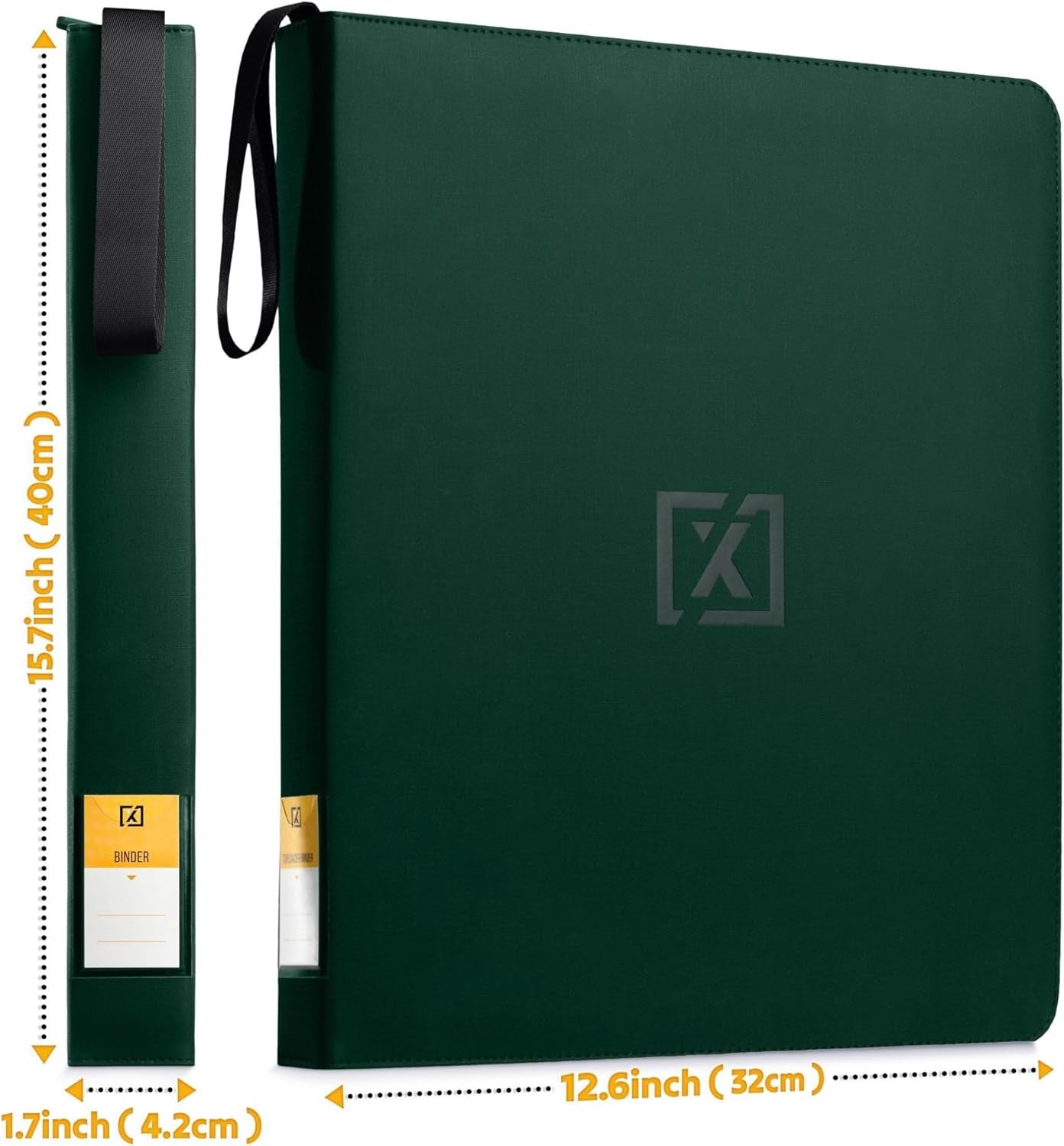Top Load Card Binder - Compatible with Top-Loading Card Cases - Fits 252 | 20 Premium Loaders Included | 9-Pocket Ringless Double-Sided Pages | Storage for TCG & Sports Cards