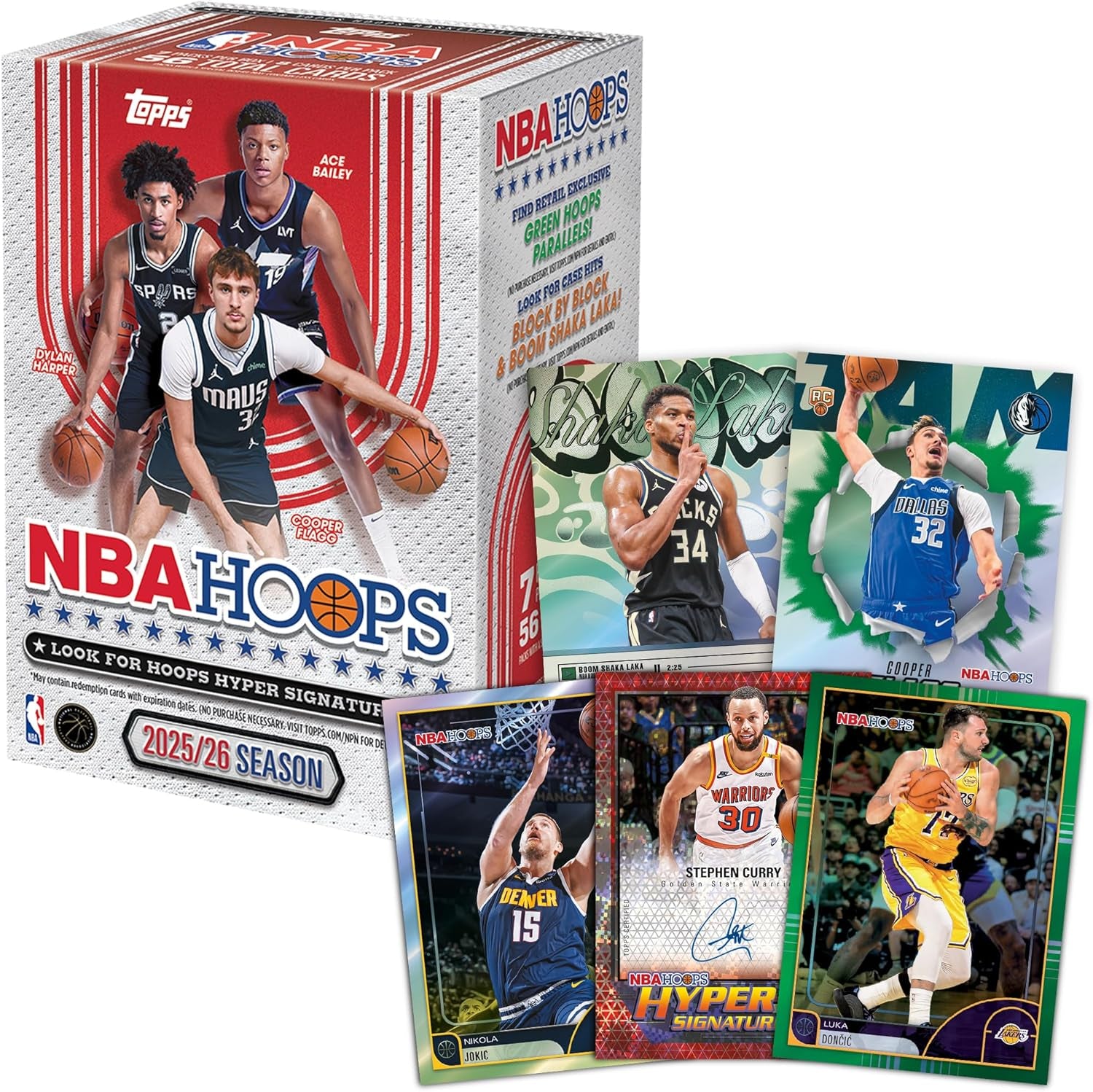 2025-26  Hoops Basketball - Factory Sealed - Value Box