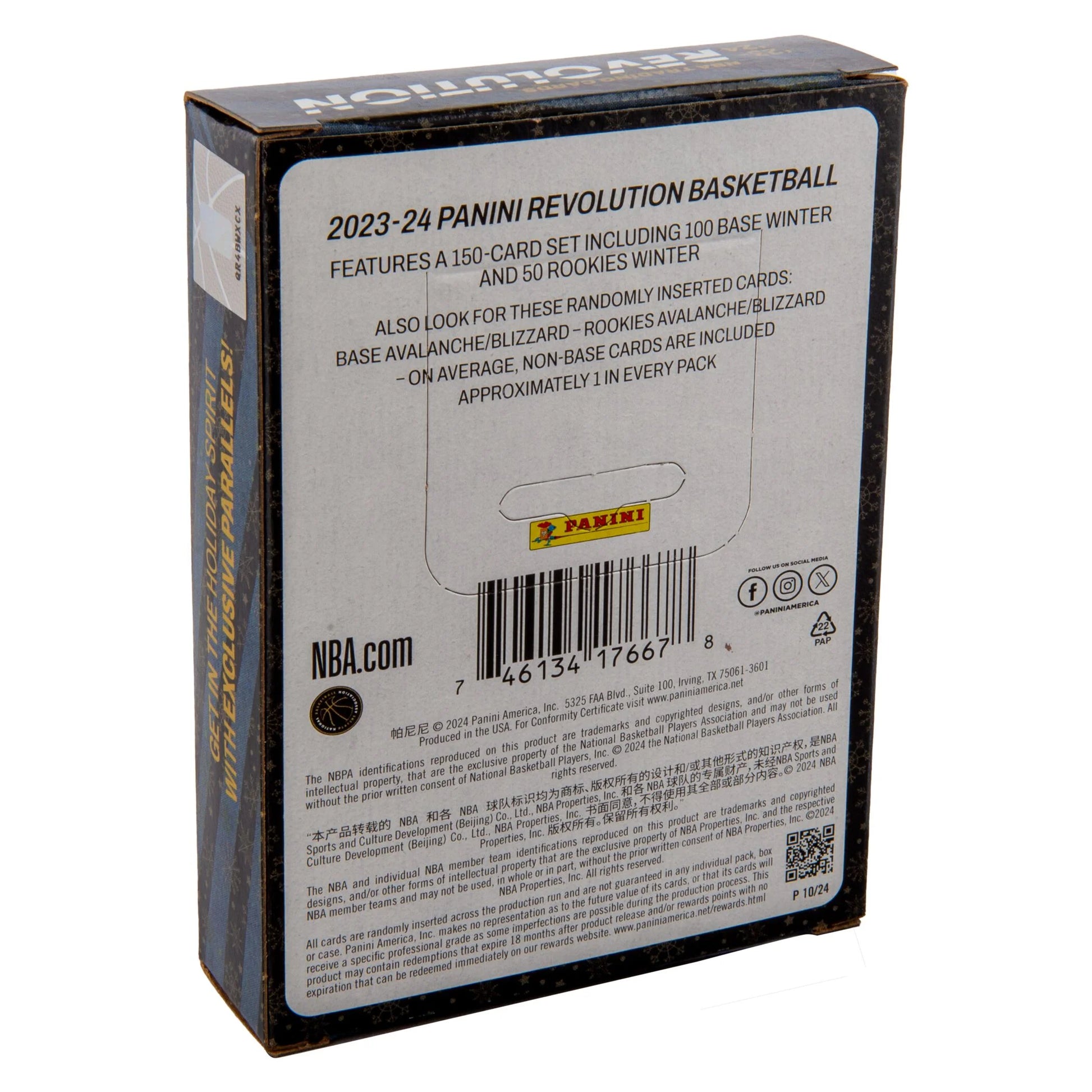 2023-24  Revolution Basketball Trading Cards Tin