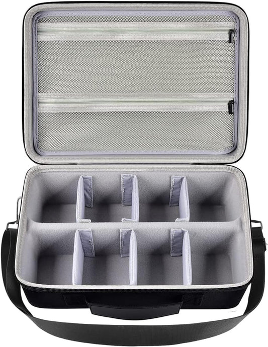 Trading Card Case Storage Box for 2700+ Cards. Deck Boxes Travel Organizer Holder Compatible with Tcg/For Topps Baseball Sports/For C.A.H/For Uno/For Mtg/For Yu-Gi-Oh Games -Grey Inner