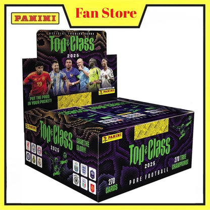 2025 Season PANINI Top Class Soccer Trading Cards Booster Pack - Limited Edition Signature Ballsuperstar Collection Fan Gift