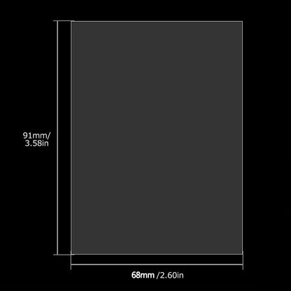 500 Counts Clear Soft Card Sleeves 2.5" x 3.5" Trading collect Sleeve Fit for Standard Baseball Sports MTG Pokemon Game Cards