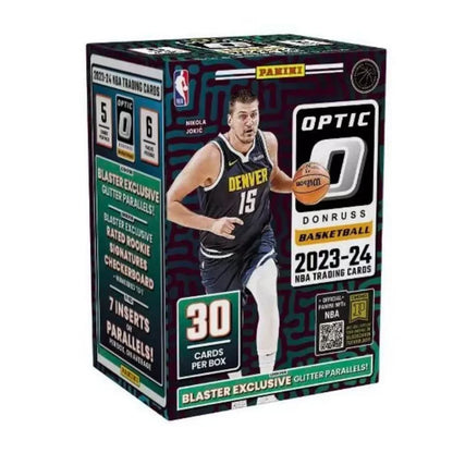 2024-25 Panini NBA Hoops Basketball Blaster Box Trading Cards Collectible Cards Sealed Box Fan Gift for NBA Collectors