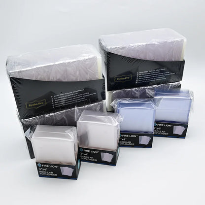 Toploader Binder Holds 252+ Top Loaders 9 Pocket Top Loader Binders for 3" X 4" Rigid Card Holders for MTG TCG  Sport Cards