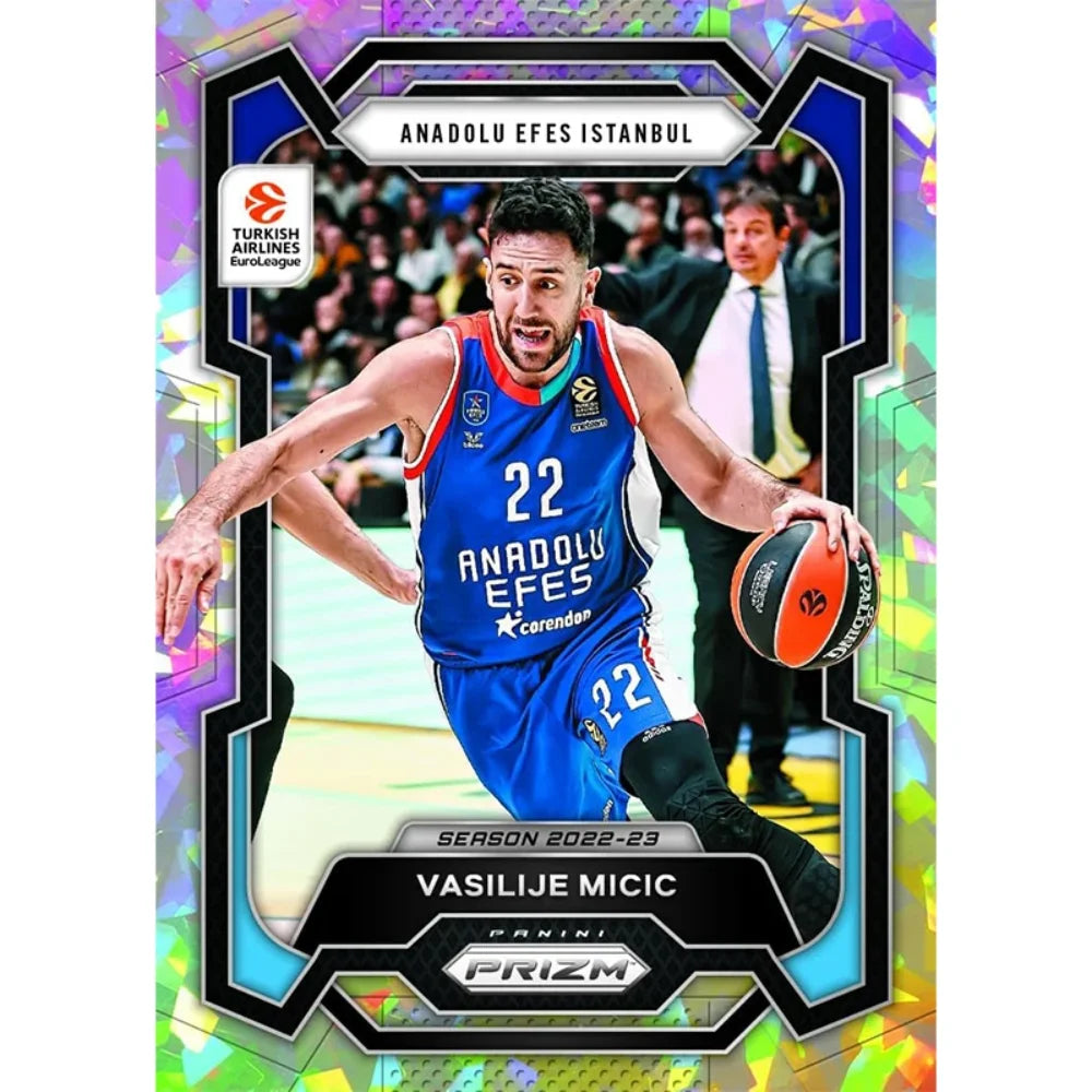 2023/24 Panini Prizm Turkish Airlines EuroLeague Basketball 6-Pack Blaster Box Collection Card FAST SHIPPING