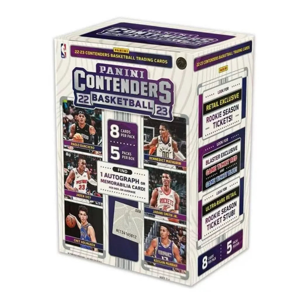 2024-25 Panini NBA Hoops Basketball Blaster Box Trading Cards Collectible Cards Sealed Box Fan Gift for NBA Collectors