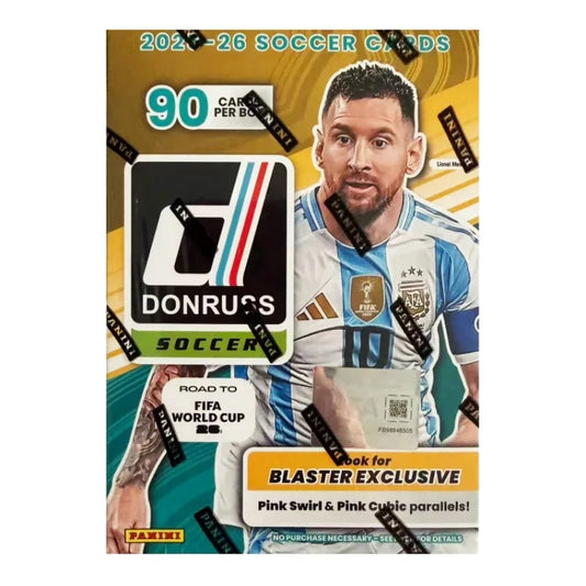 2026 Panini Football Card Trading Lionel Messi Card Donruss Grenade Box The US Canada Mexico World Cup Collection Cards Toy Gift