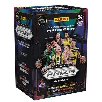 2023/24 Panini Prizm Turkish Airlines EuroLeague Basketball 6-Pack Blaster Box Collection Card FAST SHIPPING