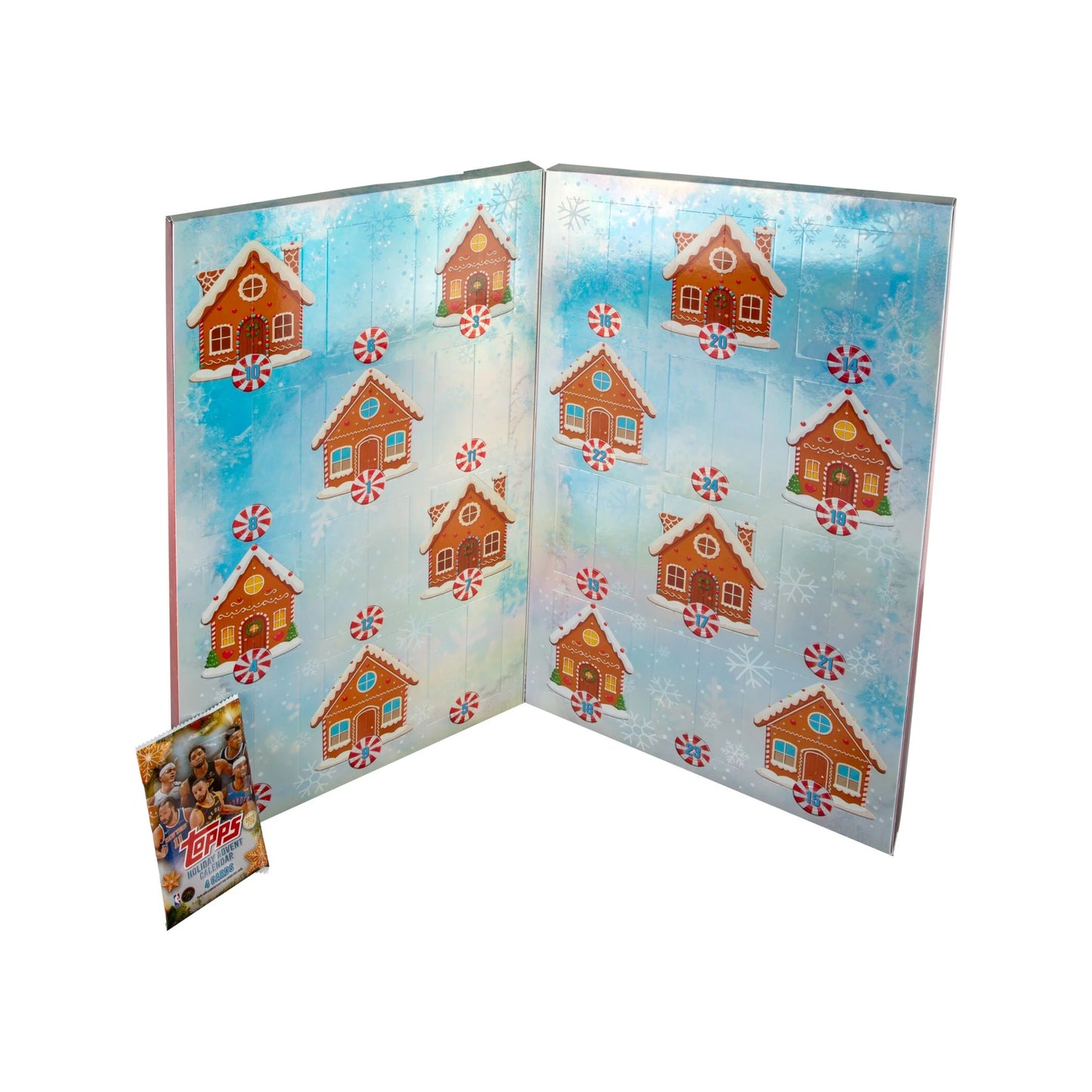 2025-26  Holiday Basketball Trading Cards Countdown Calendar