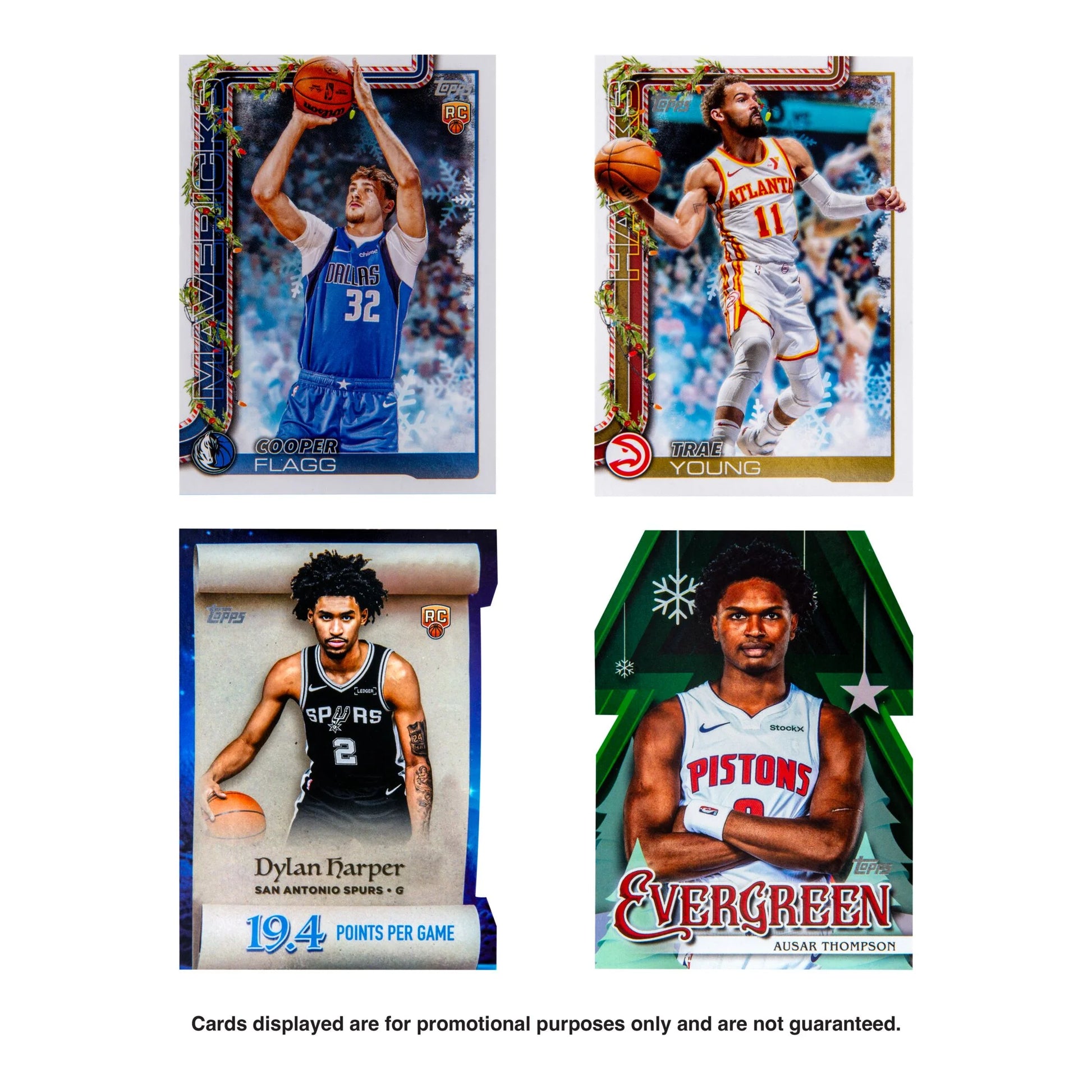 2025-26  Holiday Basketball Trading Cards Countdown Calendar