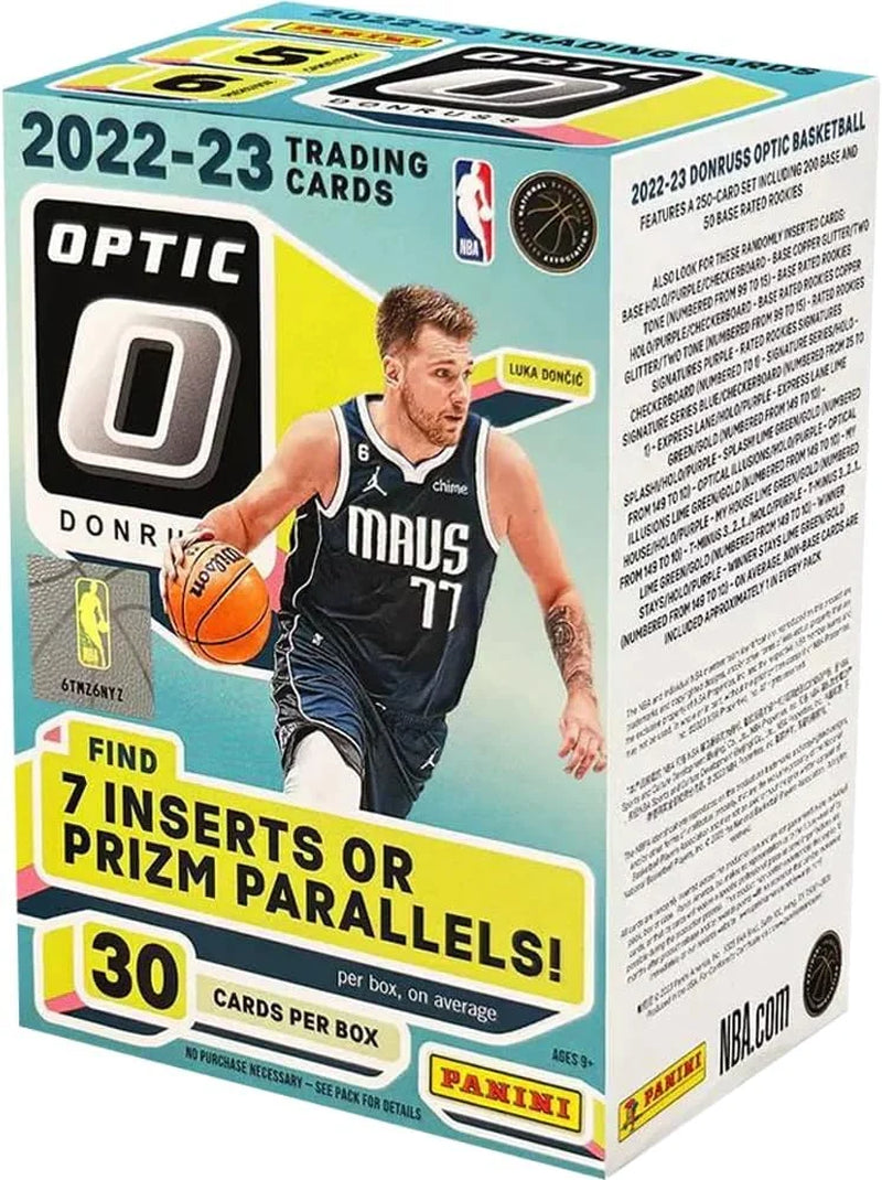 2022-23  Donruss Optic NBA Basketball Trading Cards Blaster Box