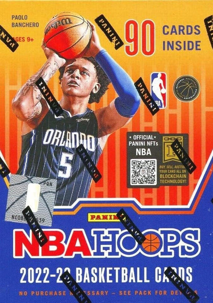2022 2023   Basketball Blaster Box of Packs (90 Cards) with Possible Exclusive Inserts Including Rise and Shine Memorabilia Cards